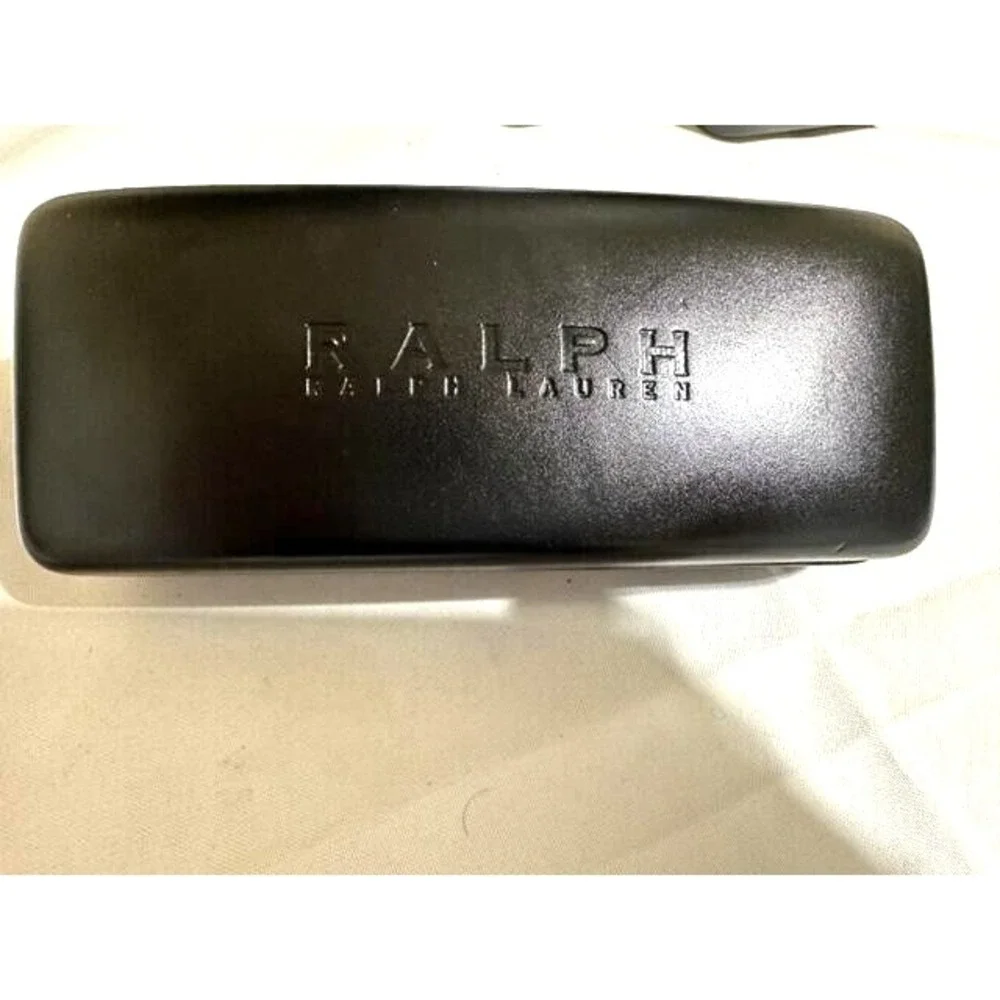 Ralph Lauren Black Hardshell Sunglass Case‎ EUC